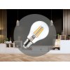 NEDES LED žiarovka / filament 5W CLEAR - A60 / E27 / 4000K - ZLF521A