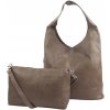 JGL (JUST GLAMOUR) JGL Prírodne hnedý dámsky kabelkový dvojset kabelka cez rameno a crossbody