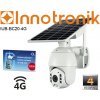 Solární otočná 4G IP kamera Innotronik IUB-BC20-4G (zcela bezdrátová, 4.0Mpix, 4G LTE, solární panel + Li-Ion baterie)