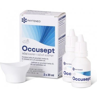 Occusept phyteneo výplach oka 2x20 ml