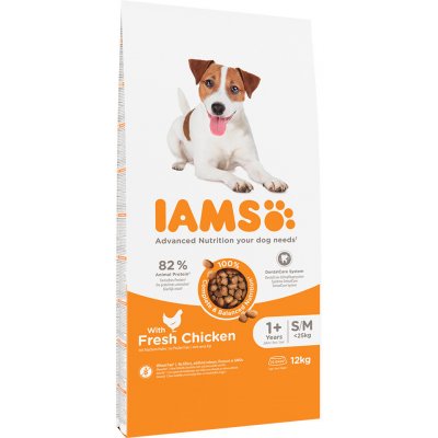 IAMS Advanced Nutrition Adult Small & Medium Dog Chicken - 12 kg