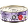 Schulze Konzerva pre mačky PORTA21 - kura&chia semienka 80 g Superfood morké krmivo pre mačky