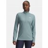 Dámske tričko Under Armour Tech Rib 1/2 Zip-GRN Zelená MD