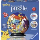 3D puzzle Ravensburger 3D Puzzleball Pokemon 72 ks