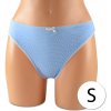 Italian Fashion 7530 Bavlnené dámske nohavičky S, modré