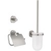 GROHE Essentials súprava doplnkov do kúpeľne 3v1, Supersteel, 40407DC1