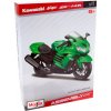 Maisto Kawasaki ZX-14R Ninja (Assembly Line) 1:12