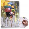 Maľovanie podľa čísel LETNÝ DÁŽĎ