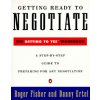 Getting Ready to Negotiate