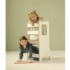 Babywood Učiaca veža Montessori pre deti biela