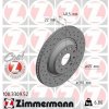 Brzdový kotúč ZIMMERMANN 100.3309.52 (100330952)