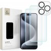 Tech-Protect Supreme set, 2 tvrdené sklá + sklo na šošovku, iPhone 15 Pro Max 9319456604733