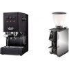 Gaggia Classic E24 BC, black + Stone Espresso Pebble, chrome