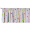 Dekoria Krátky záves na riasiacej páske, farebné zvieratka na farebnom pozadí, 390 x 40 cm, Výpredaj, 151-05