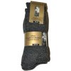 Termo pánske ponožky WIK 20310 Norweger Socken A3 tmavo sivá 43-46