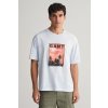 TRIČKO GANT WASHED GRAPHIC SS T-SHIRT LIGHT BLUE