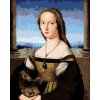 Zuty – Maľovanie Podľa Čísel – Dáma S Jednorožcom (Raffaello Santi), 40 × 50 cm, Plátno 8596530098966