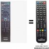 Predátor Sony RM-ED022 náhradný diaľkový ovládač iného vzhľadu
