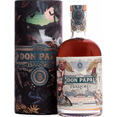 Don Papa Baroko Art 40% 0,7 l (kazeta)