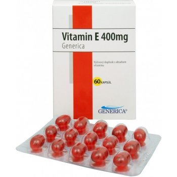Generica Vitamin E 400 mg 60 kapsúl od 5,3 € - Heureka.sk