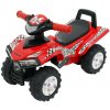 Detské odrážadlo so zvukom Štvorkolka Baby Mix červená