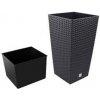 Prosperplast květináč Rato Square 20 cm Antracit