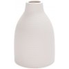 VÁZA NA SUCHÉ ARANŽOVANIE 9X9XV14CM BIELA