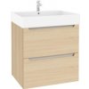 Kúpeľňová skrinka s umývadlom Naturel Stilla 60x60x45 cm dub vincenza mat STILLADV06056U2