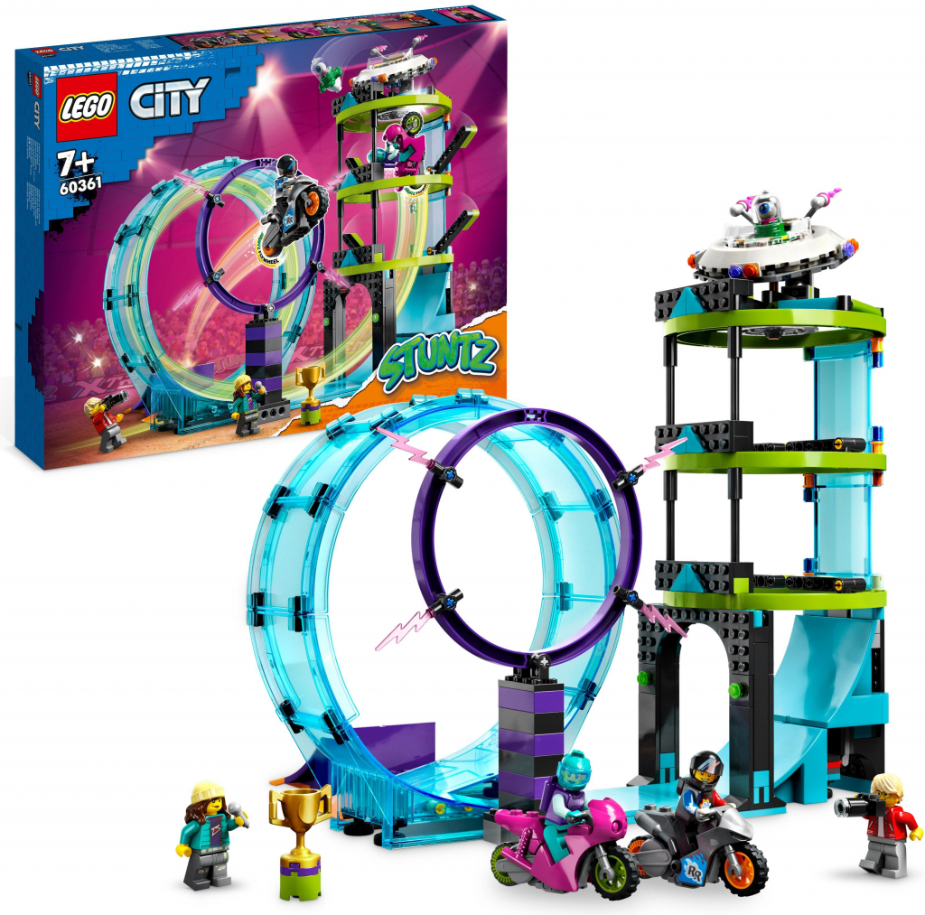 LEGO® City 60361 Najbláznivejšia kaskadérska výzva