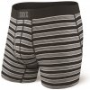 Saxx Boxerky Ultra Boxer Fly Black ombre stripe čierne