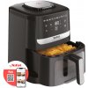 Teplovzdušná fritéza Tefal Easy Fry Silence EY5568E0 Čierna