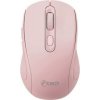C-TECH WLM-12PK/Ergonomická/Optická/Pro praváky/1 600 DPI/USB+BT/Růžová