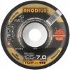Brúsny kotúč RHODIUS RS480 s keramickým zrnom, 125 mm