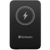 VERBATIM Powerbanka Charge 'n' Go, Magnetická, 10000 mAh, USB-C, Čierna