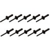 BGS technic 8463-2 Umělohmotné trhací nýty, 17,2 x 5 mm, sada 10ks - BGS