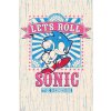 Plagát, Obraz - Sonic the Hedgehog - Let‘s Roll, 61 × 91.5 cm