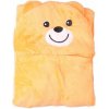 Happy Baby Detská deka oranžová medvedík