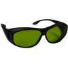 Zelené Ochranné Okuliare pre Lasery OD 6+