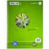 Formatwerk Blok College Format Werk Ursus Green A4 80 listov štvorčekový 70g, recyklovaný