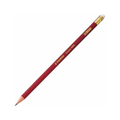 Ceruzka STABILO Swano 4906 HB s gumou, 12 ks