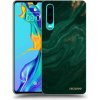 Picasee silikónový prehľadný obal pre Huawei P30 - Green