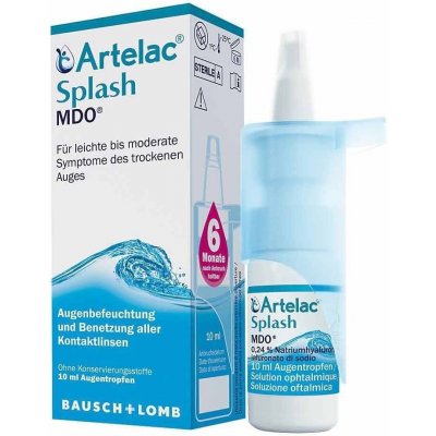 Artelac Splash MDO očné kvapky s kyselinou hyalurónovou 10 ml