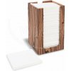 Wimex Obrúsok PREMIUM biely 20 x 20 cm v boxe (100 ks)