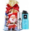 Sada kozmetiky Adidas Ice Dive pre mužov: sprchový gél 3v1 250 ml + dezodorant 150 ml