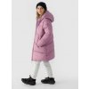 4F Dievčenská páperová bunda TDJAF455 - Ružová, 152 Ružová, 152