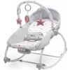 BABY MIX Multifunkčné hojdacie lehátko pre miminko hviezdičky ružové 80x40x70 ružová