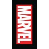 Carbotex Bavlnená plážová osuška MARVEL Logo froté 70 x 140 cm