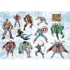 Samolepky na stenu, rozmer 100 cm x 70 cm, Disney Marvel Comics Collection, Komar 14742h