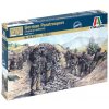 ITALERI Model Kit figurky 6134 WWII German paratroopers tropical uniform 1:72