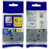 Label Brother TZ-FX631 - kompatibilná páska - 12mm, podklad: žltý/písmo: čierne - flexibilná na káble - laminovaná